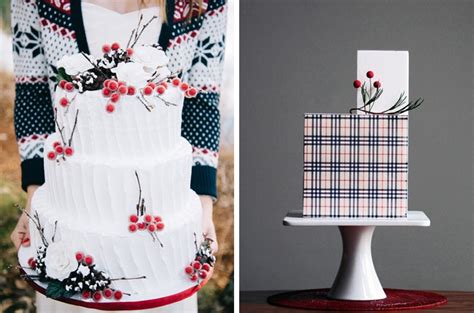 20 Crazy Gorgeous Winter Wedding Cakes Southbound Bride