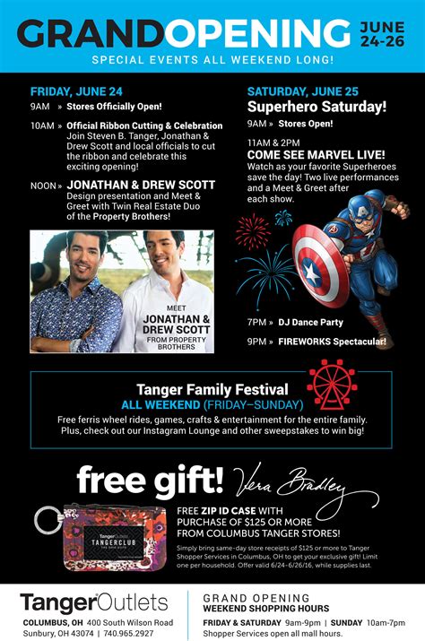 Tanger Outlets Columbus to Celebrate June 24th Grand ...