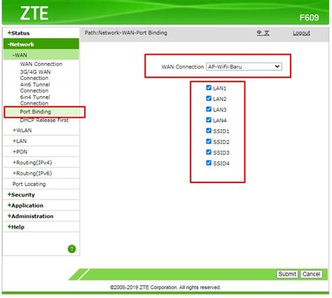 Echo ' select your device '; Cara Setting Modem ZTE F609 Menjadi Access Point