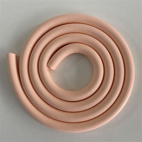 Food Grade Silicone Sponge Strips Silicone Foam Rubber Cord Extrusions Sealing Strips China