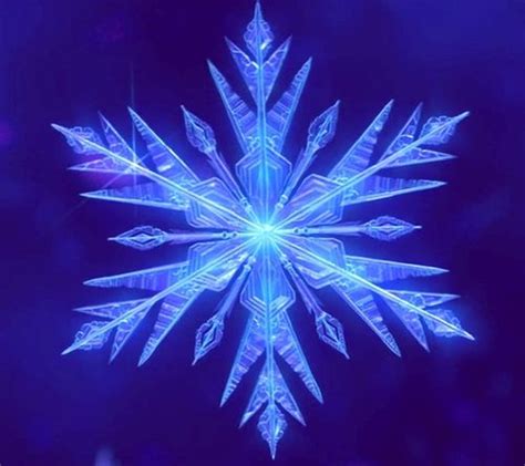 Disneys Frozen — Elsas Snowflake ♥ Via Tumblr Snowflakes Snow
