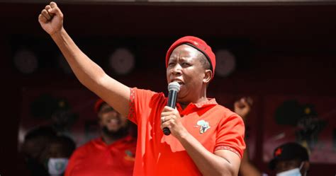 criminal charges to be laid against julius malema after police attack threats sapeople