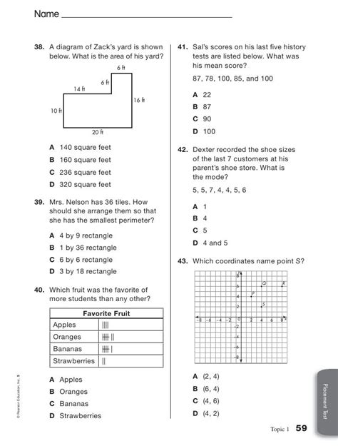 Math Assessment Test For 6th Grade Free Homeschooling 101 Assessment