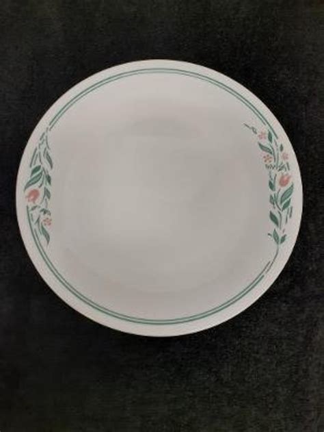 Corelle By Corning Rosemarie Pattern Dinner Plate Made In Usa Etsy