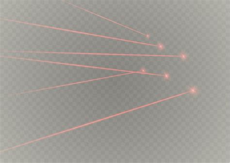 Premium Vector Abstract Red Laser Beam