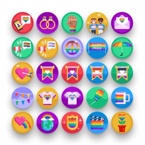 50 Pride Lgbt Icons Dighital Icons Premium Icon Sets For All Your
