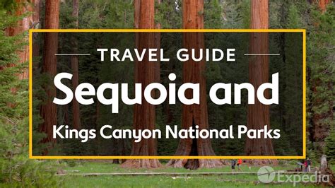 Sequoia And Kings Canyon National Parks Vacation Travel Guide I Expedia Youtube