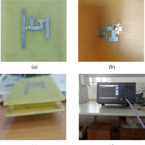 Fabricated Prototype And Experimental Setup A Top View B Bottom