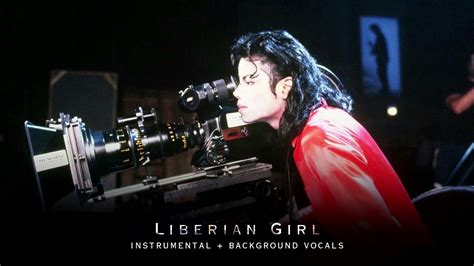 Michael Jackson Liberian Girl Instrumental With Background Vocals