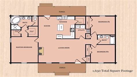 One Story House Plans 1800 Sq Ft One Story House Plan One Story Home