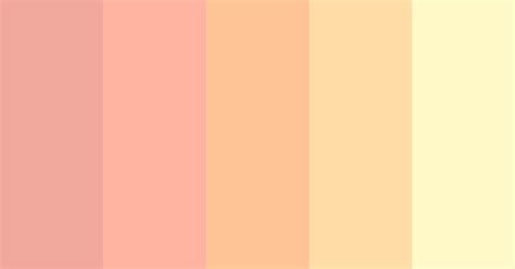 Warmer Pastels Color Scheme Cream