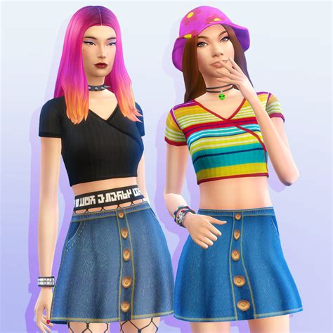 Sims Spice And Everything Nice — Materialism A Set Of Clothes