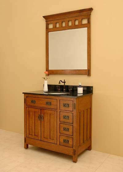 Installing laminate floors is quite simple to do it yourself project, even for homeowners with limited to add some unique features to your bathroom you may use some nice vanities. Craftsman Style Bath Vanities | Craftsman Style Bathroom ...