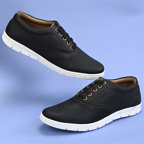 Buy Groofer Mens Tan Smart Casual Sneakers Shoes Online ₹499 From