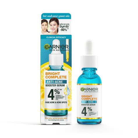 Garnier Skin Naturals Bright Complete Anti Acne Booster Serum ลด 42
