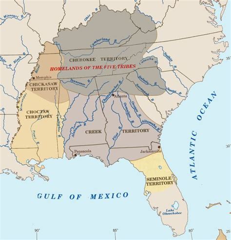 The Five Civilized Tribes Of The Southeast Woodlands The Cherokee
