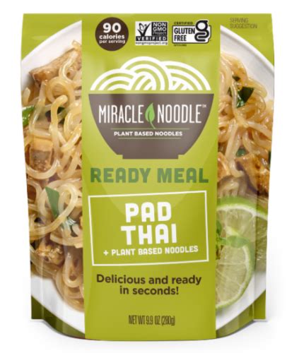 Miracle Noodle Pad Thai Ready To Eat Meal 10 Oz Marianos