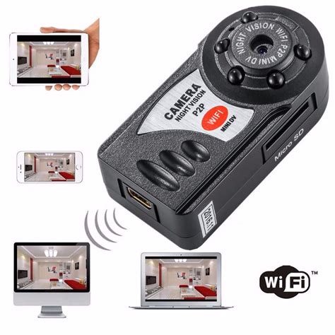 Wireless Spy Nanny Mini Security Hidden Cam Camera With Dvr Hd Ir Night