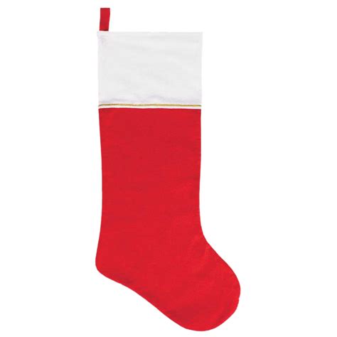 Red Christmas Stockings Png Transparent Image Png Mart