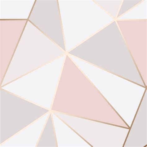 Find & download free graphic resources for geometric pattern. FD41993 Fine Decor Apex Geo Rose Gold Geometric Design Wallpaper | Wallpaper Sales