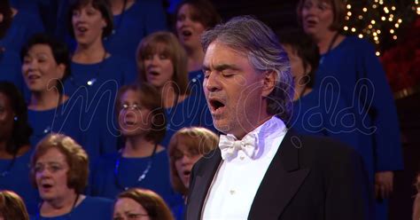 Opera Singer Andrea Bocelli Performs Heavenly Rendition Of The Lords
