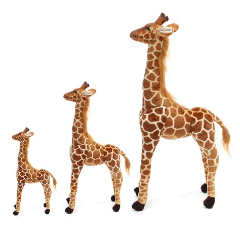 It's not super cuddly, but it's very realistic. Plush Giraffe Kid Toys Giant Large Stuffed Animal Doll ...