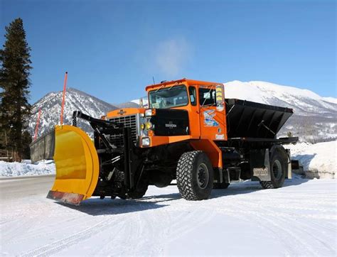 Plower Snow Plow Truck Plow Truck Snow Vehicles