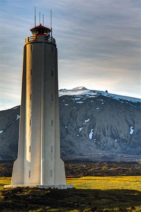 Snæfellsjökull Lighthouse Iceland Entry To The World Beautiful