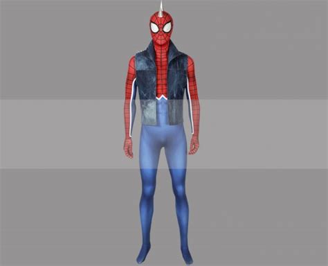 marvel spider man ps4 game spider punk suit cosplay costume for sale