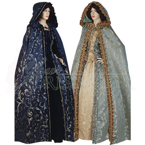 Womens Hooded Renaissance Cloak Mci 354 By Medieval And Renaissance