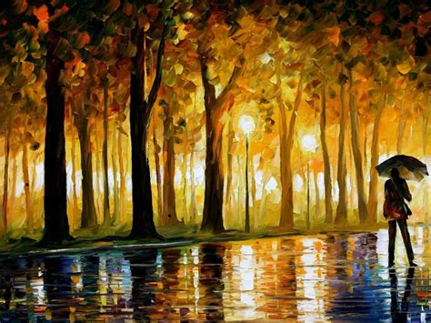 Download Artistic Oil Painting Hd Wallpaper By Leonid Afremov