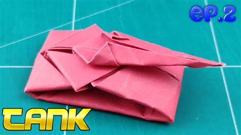 Diy War Tanks Toy How To Make A Paper Tank Battle Tutorials Origami