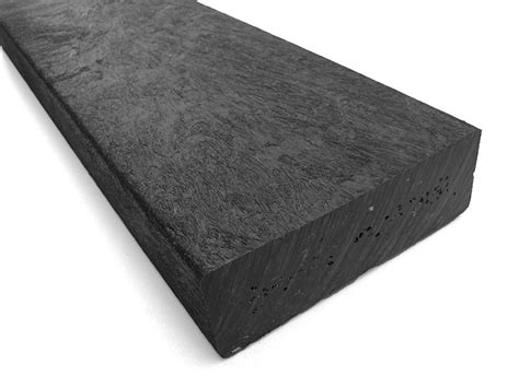 Each layer of wood, or ply, is usually oriented with its grain running at right angles to the adjacent layer in order to reduce the shrinkage and improve the strength of the finished piece. Recycled Plastic Lumber - mixed plastics - Ultra | 150 x 50mm