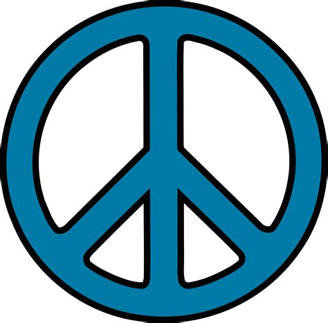 Peace Sign Art Clipart Best