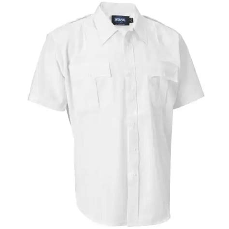 Supervisor Uniform Shirt Short Sleeve White