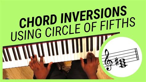 Piano Chord Inversions Exercise 2 Practice Circle Of Fifths