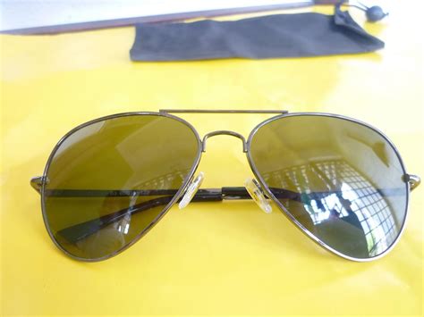 Kelebihan lens alpha blue 420. kickazz sunglasses: cermin mata Anti Silau (polarized aviator)