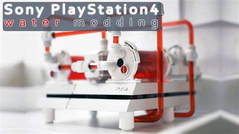 Водяное охлаждение консоли Modding Sony Playstation 4 Water Cooling