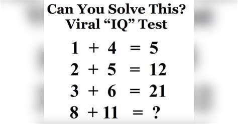 In this video, you will learn iq and aptitude test questions, answers and explanations from richard mcmunn. Viral IQ Test Puzzle