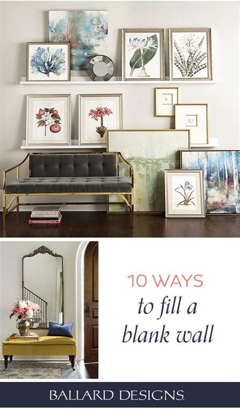 10 Ways To Fill A Blank Wall How To Decorate Diy Home Decor Room