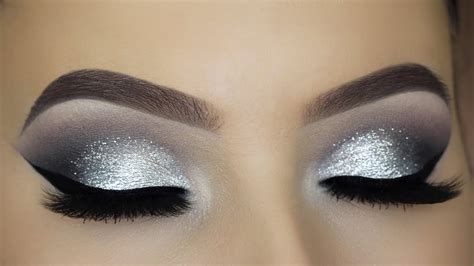 Silver Glitter Makeup Looks Saubhaya Makeup
