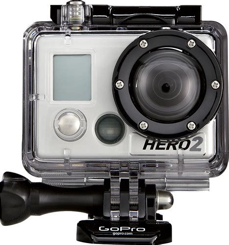 Gopro Hd Hero2 Outdoor Edition Wearable Camera Silver Chdoh 002 Best Buy
