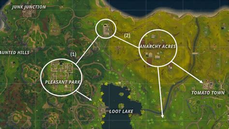 Nutze Die Map Die Besten Loot Routen In Fortnite Battle Royale