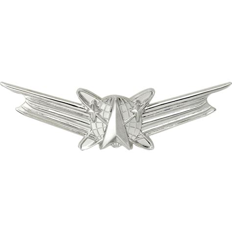 Air Force Basic Space Operations Badge Mirror Finish Regular Size