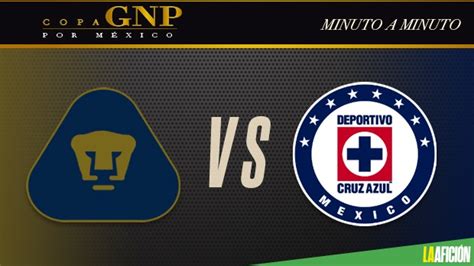 Bienvenidos a la retransmisión del partido cruz azul vs pumas en vivo. Pumas vs Cruz Azul (1-4): GOLES Y RESULTADO de la Copa GNP