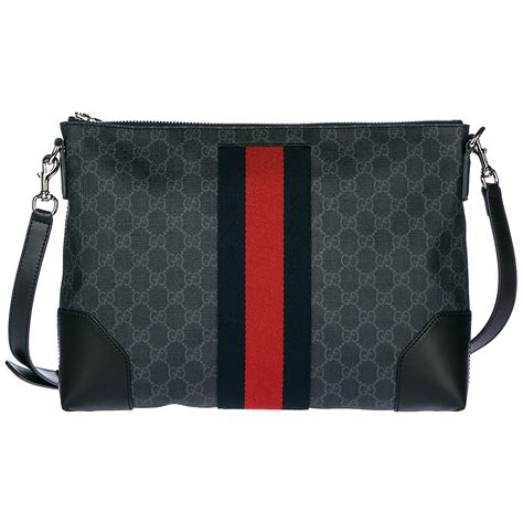 Gucci Crossbody Messenger Bag Black Nar Media Kit