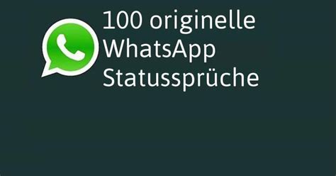 Zunächst war ja die einführung von klassischer werbung geplant. 100 kuriose & originelle WhatsApp Statussprüche | Freeware.de
