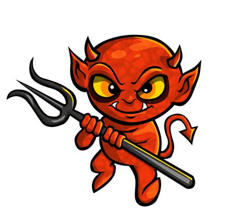 Character Red Devil Transparent Png Amp Svg Vector File