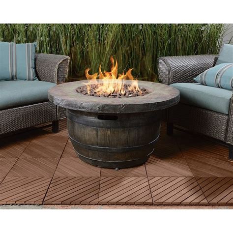 Vineyard Propane Fire Pit 3465in Dia X 18inh With Images Wine
