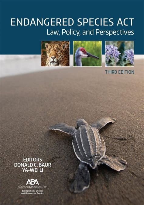 Endangered Species Act Law Policy And Perspectives Lexisnexis Store